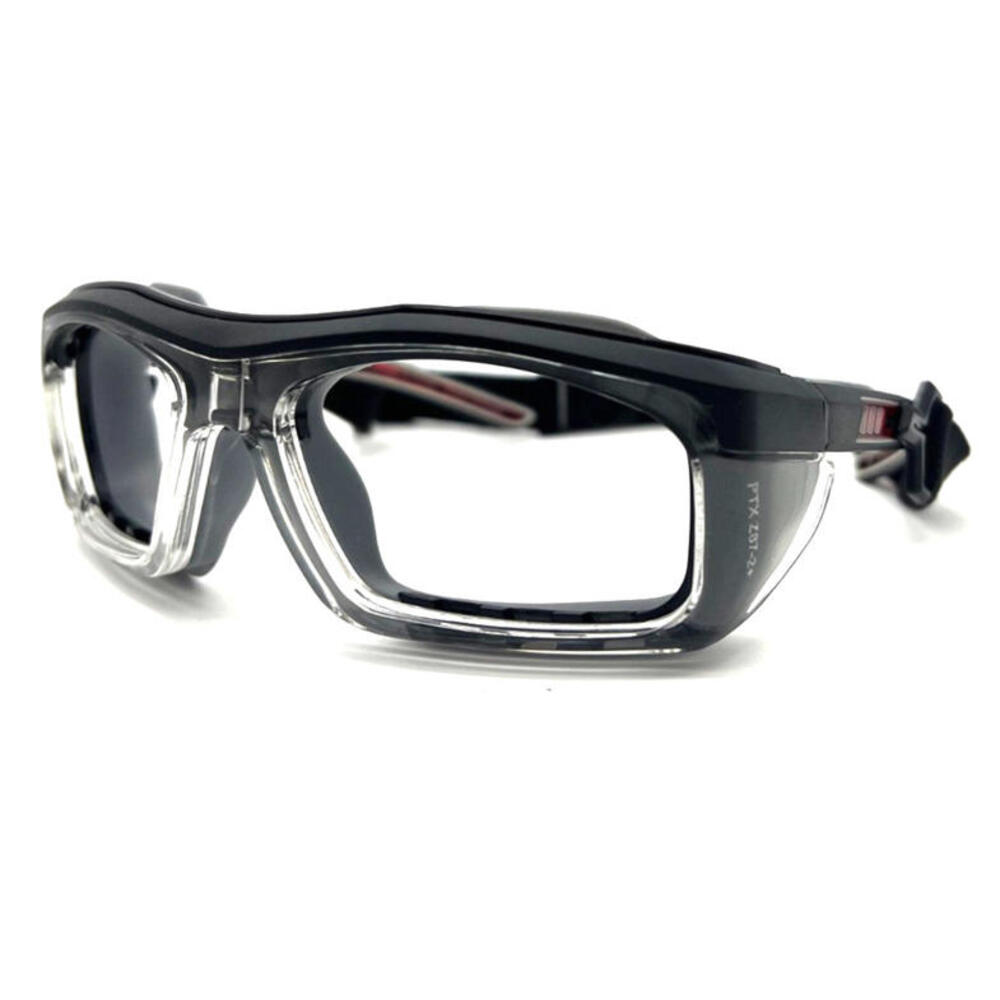 NEW PENTAX ZT500G RED SAFETY/SPORT EYEGLASSES 58-18-131